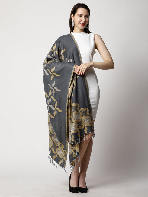 Women's Jamawar Wool Stole